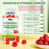 YXSW Complexe B gommes framboise prise quotidienne facile dans la routine.
