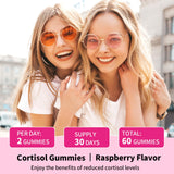 Gommes cortisol framboise YXSW, bouchées savoureuses et sans sucre ajoutées pour votre quotidien.