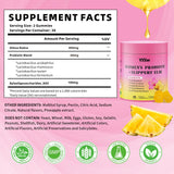 YXSW Gommes Probiotiques Femmes – Gomme d'ananas aromatique, plaisir et digestion douce.