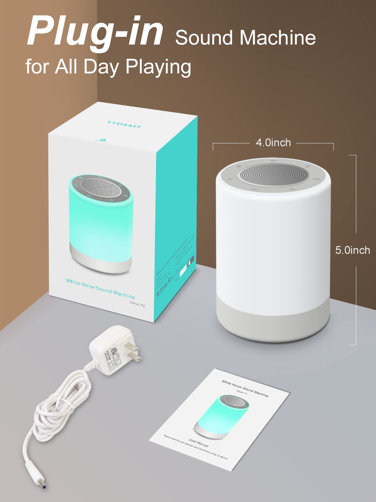 YYDSKIT machine à sons – s’adapte à tous les décors de pièce.