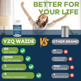 YZQ WAIDE Emballage sans gluten pour les régimes spécifiques et la pureté.