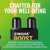 Z!NGHA mélange menthe eucalyptus lavande pour respiration fraîche et naturelle