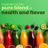 Z Natural Foods usage smoothie ble vert, facile à melanger pour un boost quotidien.