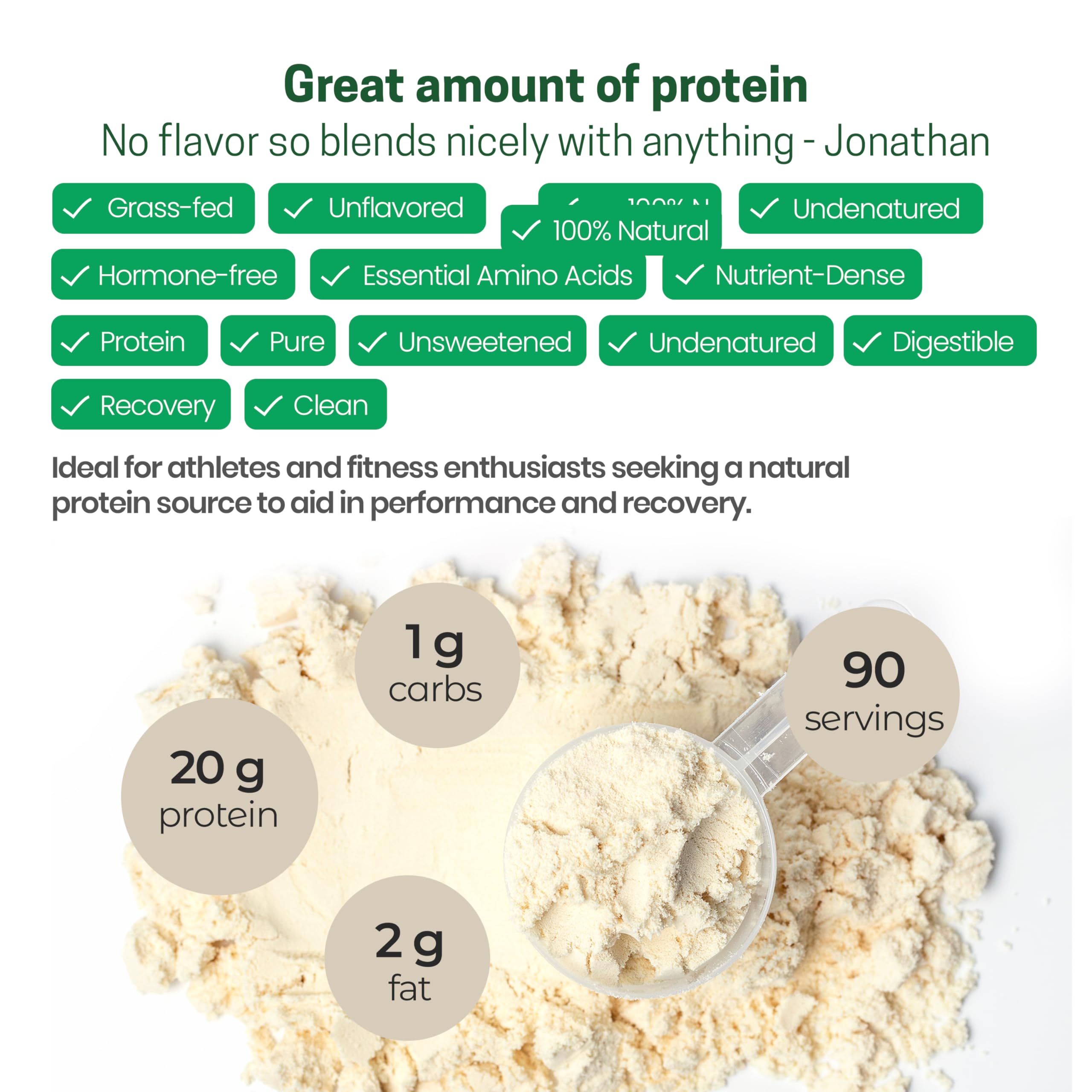 Smoothies quotidiens avec whey Z Natural Foods