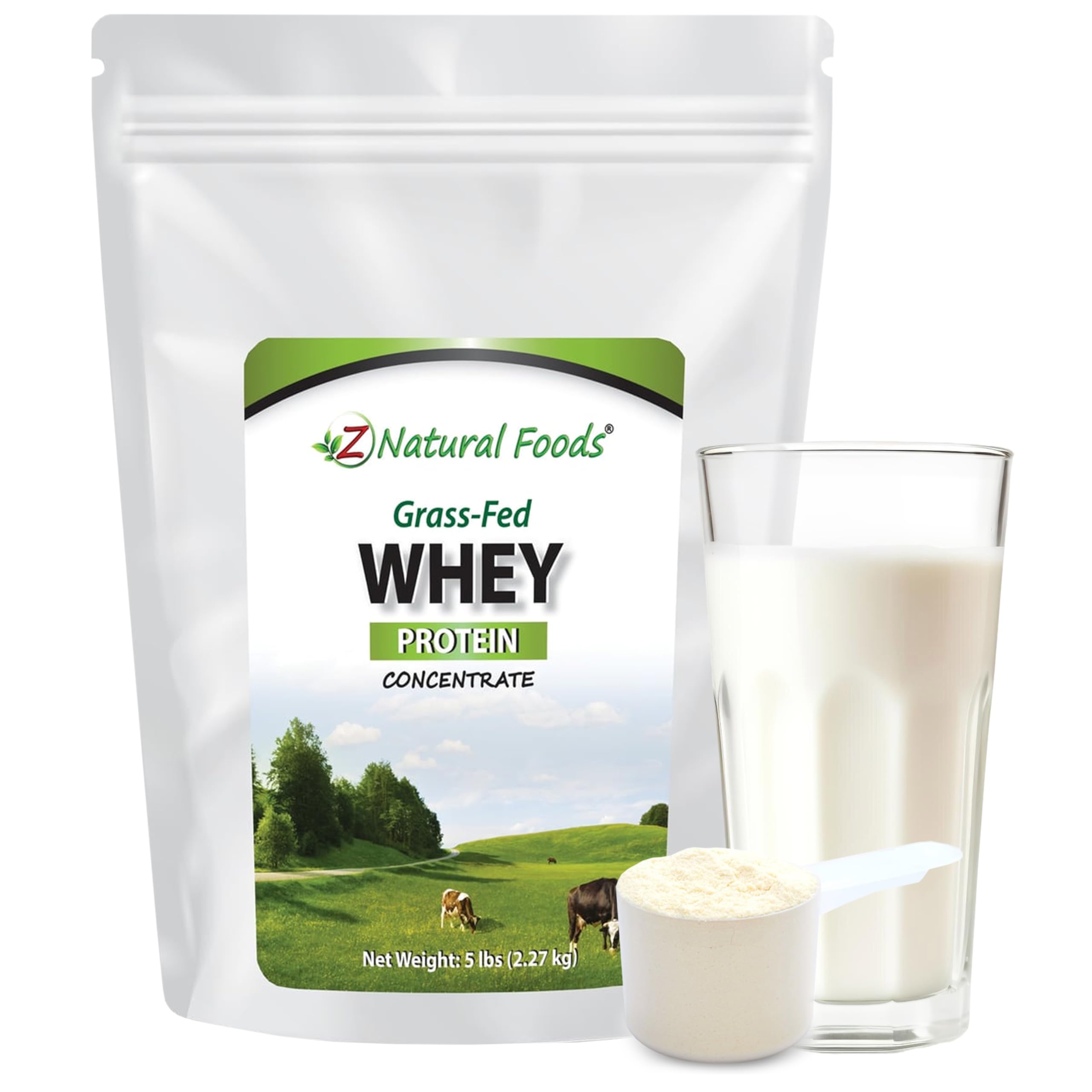 Z Natural Foods Whey – poudre pure Nouvelle-Zélande pour musculature