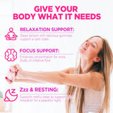 Coffret ZA'ZA K ORGANICS Gomme GABA et 5-HTP pour équilibre mental possible