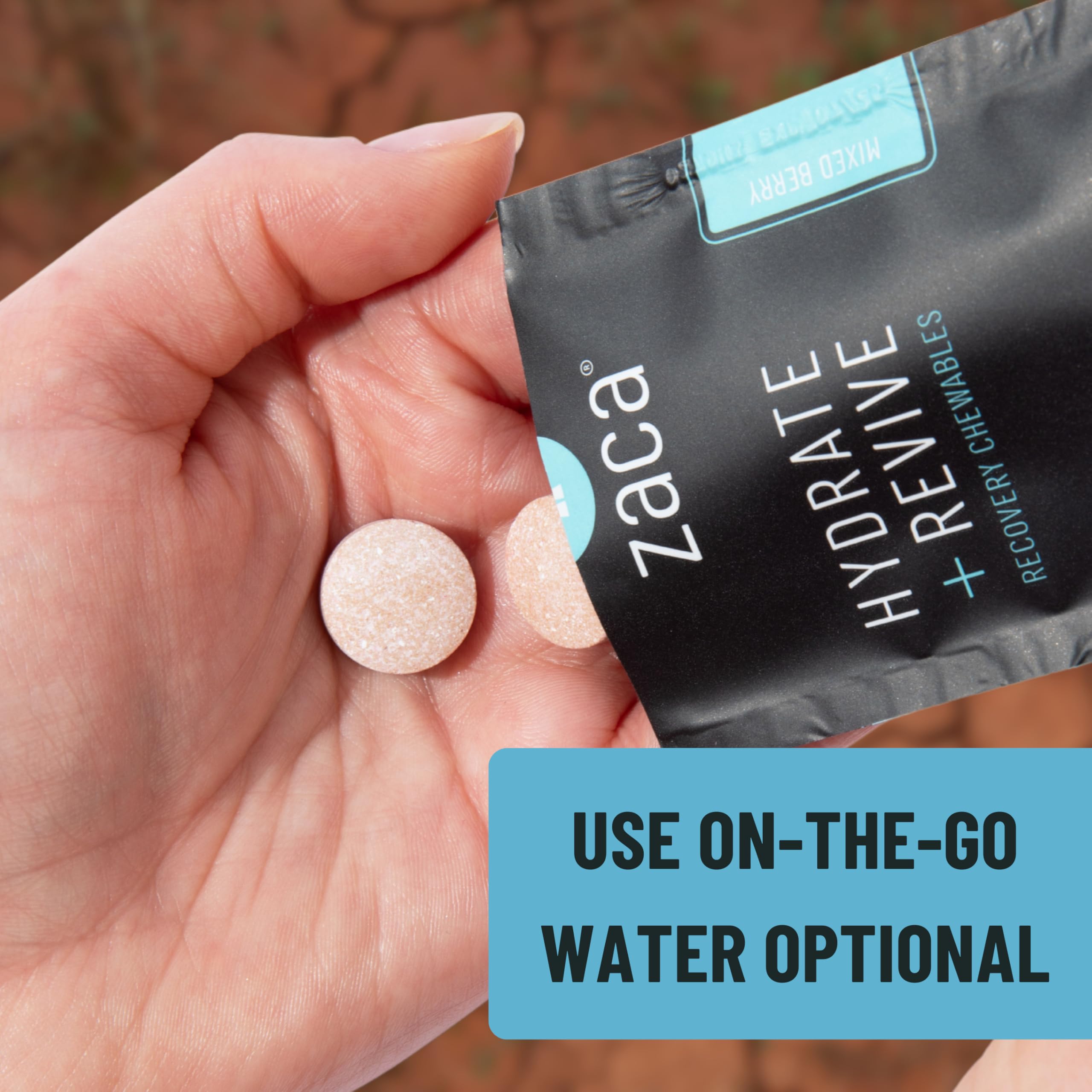 Utilisation en voyage avec Zaca Recovery pour rester hydraté