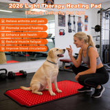 ZAEXAE ceinture thérapie lumière rouge pour chat, pratique après la promenade.