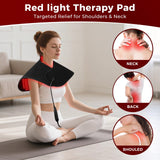ZAEXAE tapis thérapie lumineuse, diffusion homogène sur le dos et les épaules.