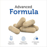 Dosage quotidien Zahler Ashwagandha, deux capsules à prendre.