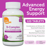 Zahler B-Complex – étiquette du produit affichant les vitamines B