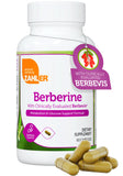 Zahler Berberine: bouteille de 60 gélules prête à l’emploi.