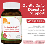 Zahler BioDophilus60 – capsules, ingestion facile pour l'équilibre intestinal.
