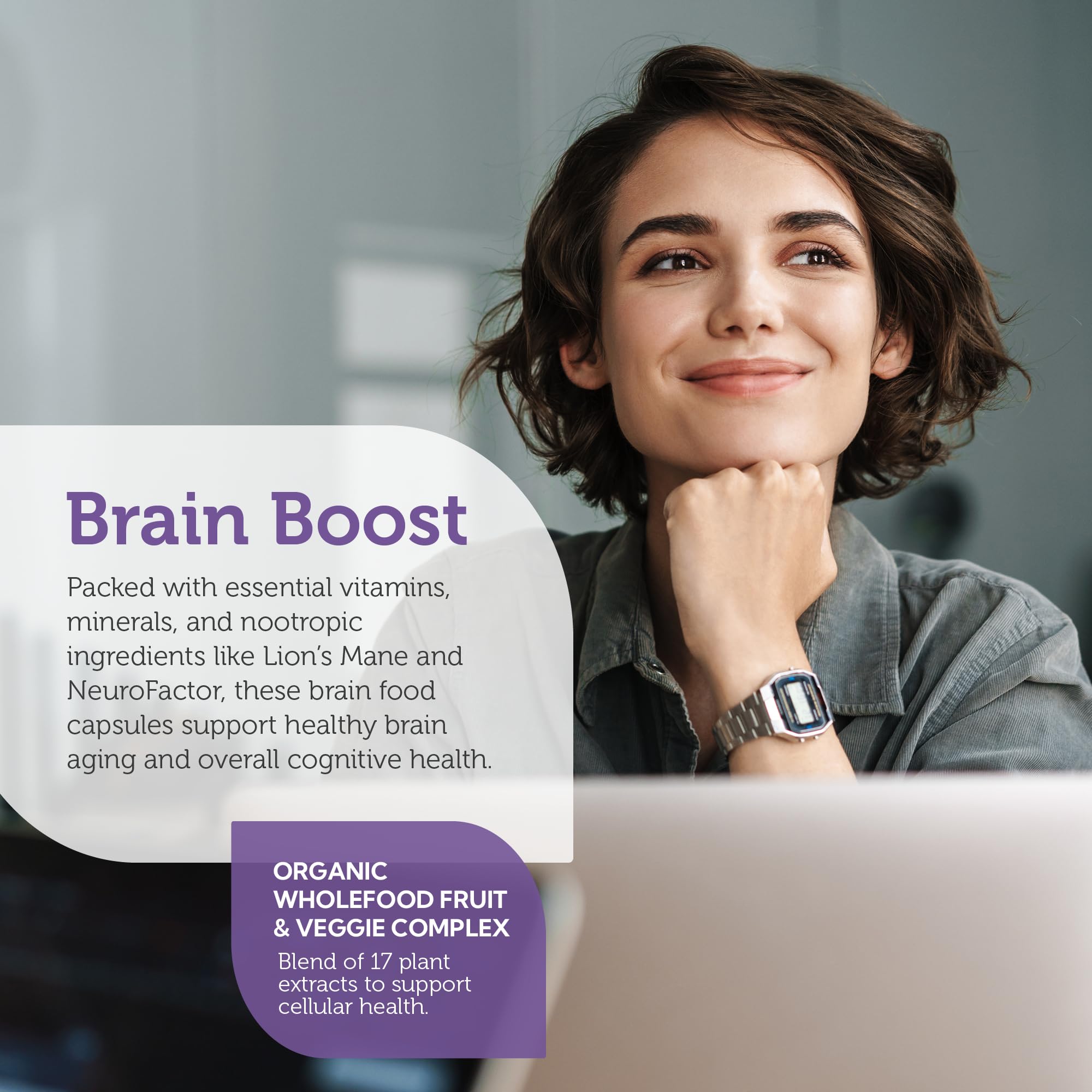 Ingrédient crinière de lion Zahler Brainfood, extrait utile pour la cognition.