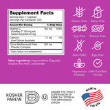 Calcium ascorbate non acide: forme douce pour estomac sensible.