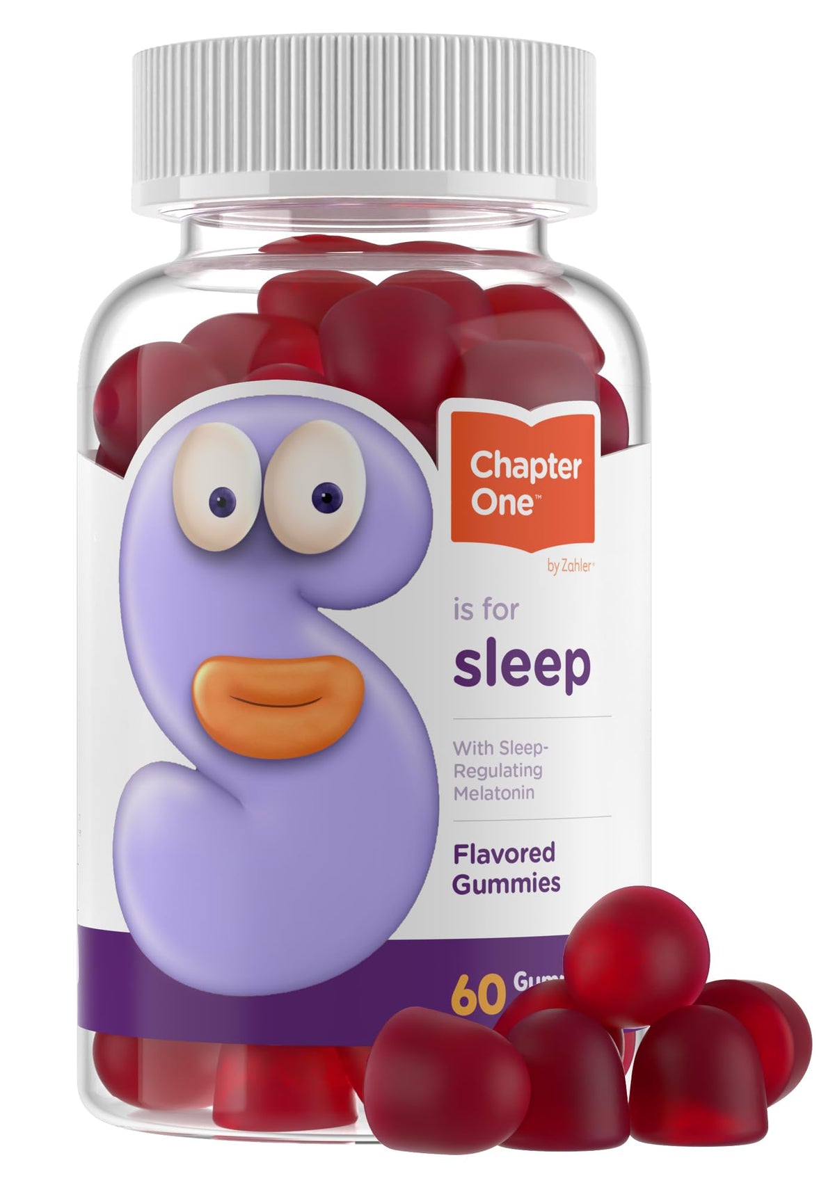 Gommes Zahler Chapitre One Sommeil dans une bouteille, pratique avant le coucher.
