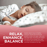 Gommes Zahler Chapitre One Sommeil adaptées enfants et adultes pour des nuits plus calmes.