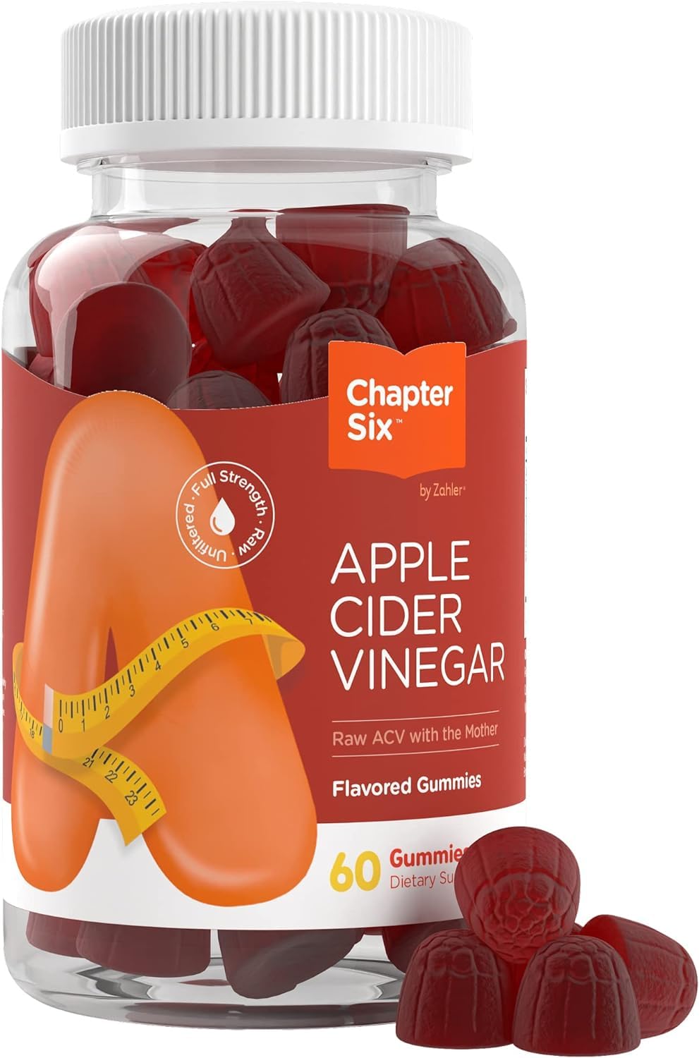 Gommes Zahler Chapitre Six au goût fruité, sans arrière-goût, pour une routine quotidienne.