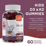 Goût fruits mélangés des gommes Zahler Chapitre Un D3K2, plaisir quotidien pour les enfants.