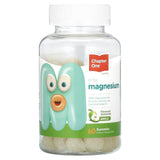 Gommes Zahler Chapter One Magnesium, bouteille saveur pomme, soutiennent le calme et la fonction nerveuse.