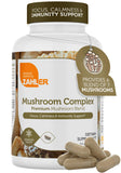 Zahler complexe de champignons : bouteille de 60 capsules, concentration et immunité.