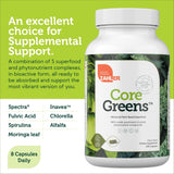 Zahler Core Greens – ingrédients naturels, sans gluten ni lactose, apport nutritionnel.