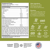Zahler Core Greens: spiruline-chlorelle, riche en phytonutriments essentiels.