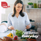 Vue rapprochée des gélules Zahler Daily Cleanse et rituel nocturne.