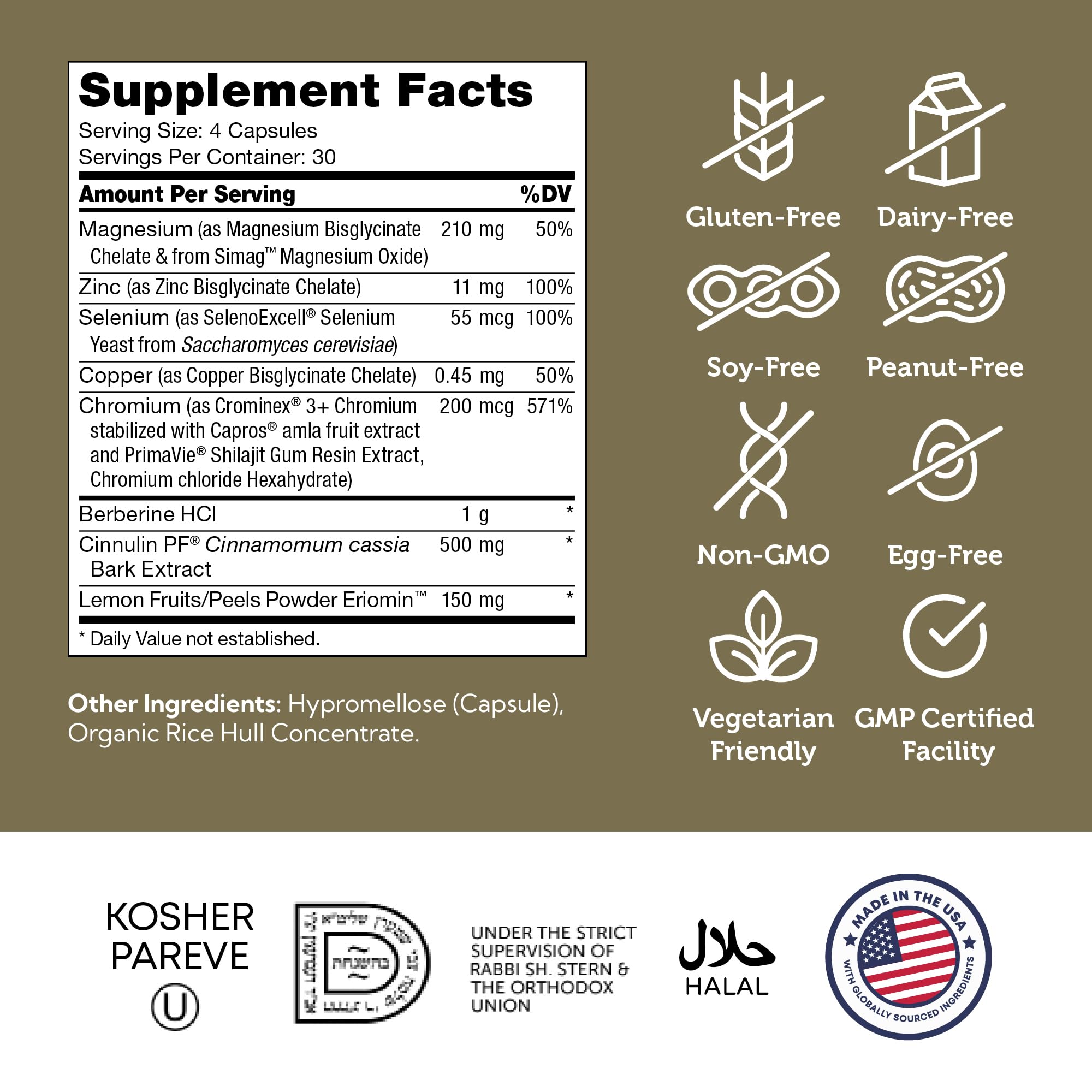 Zahler Diabetter – certification Kosher: produit sûr et traçable.