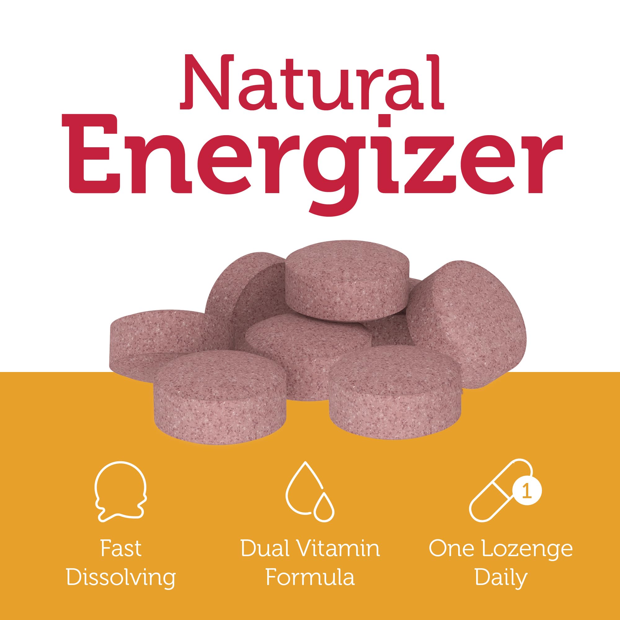 Goût cerise naturel des pastilles Zahler Energizer