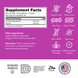 Zahler Inositol capsules bouteille accessoire quotidien pour équilibre émotionnel