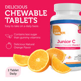 Emballage compact Zahler Junior C Advanced, dosage facile pour les enfants.