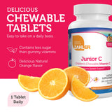Dosage Zahler Junior C Orange, routine quotidienne simple.