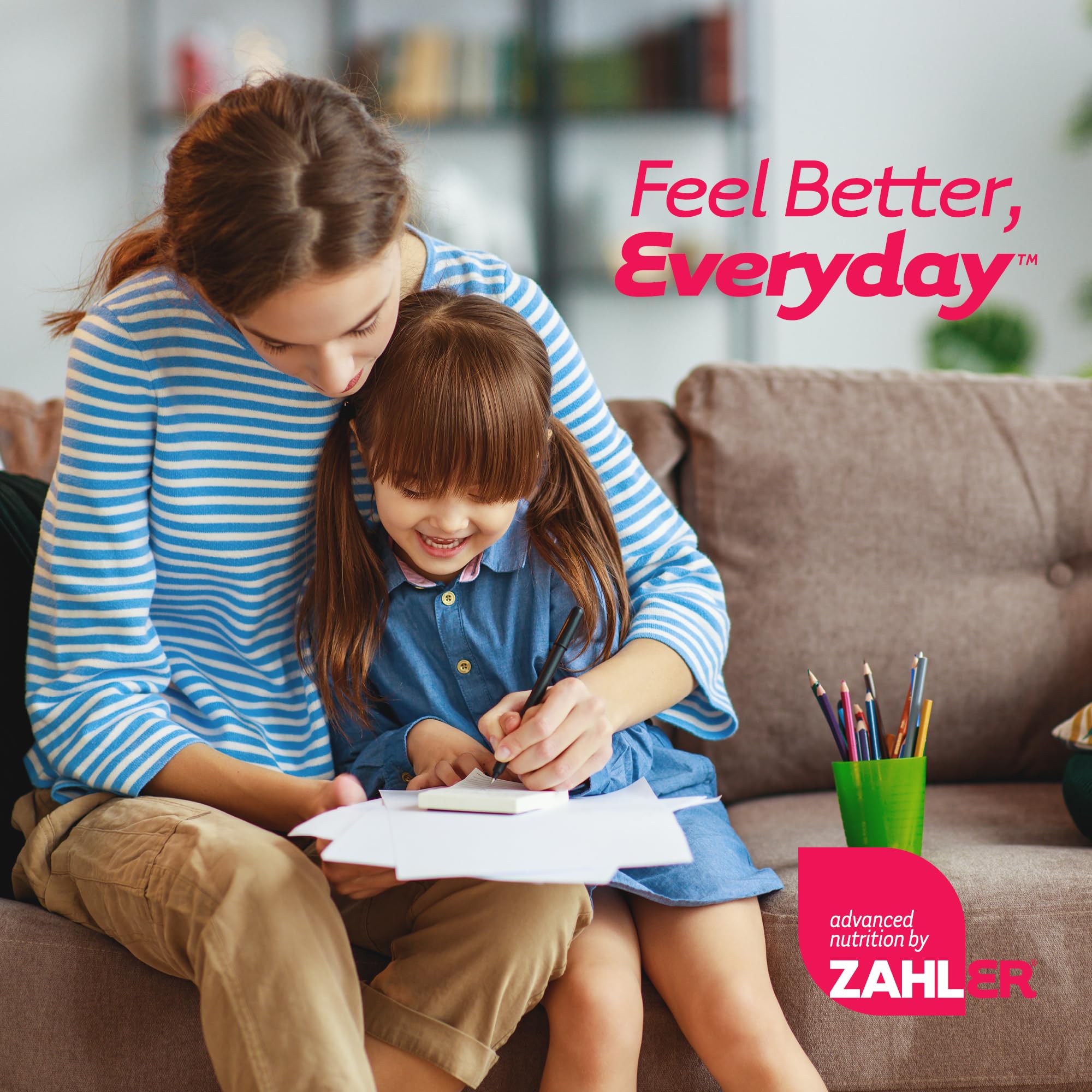 Enfant concentré pendant les activités scolaires après utilisation de Zahler KidsActive.