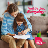 Enfant concentré pendant les activités scolaires après utilisation de Zahler KidsActive.