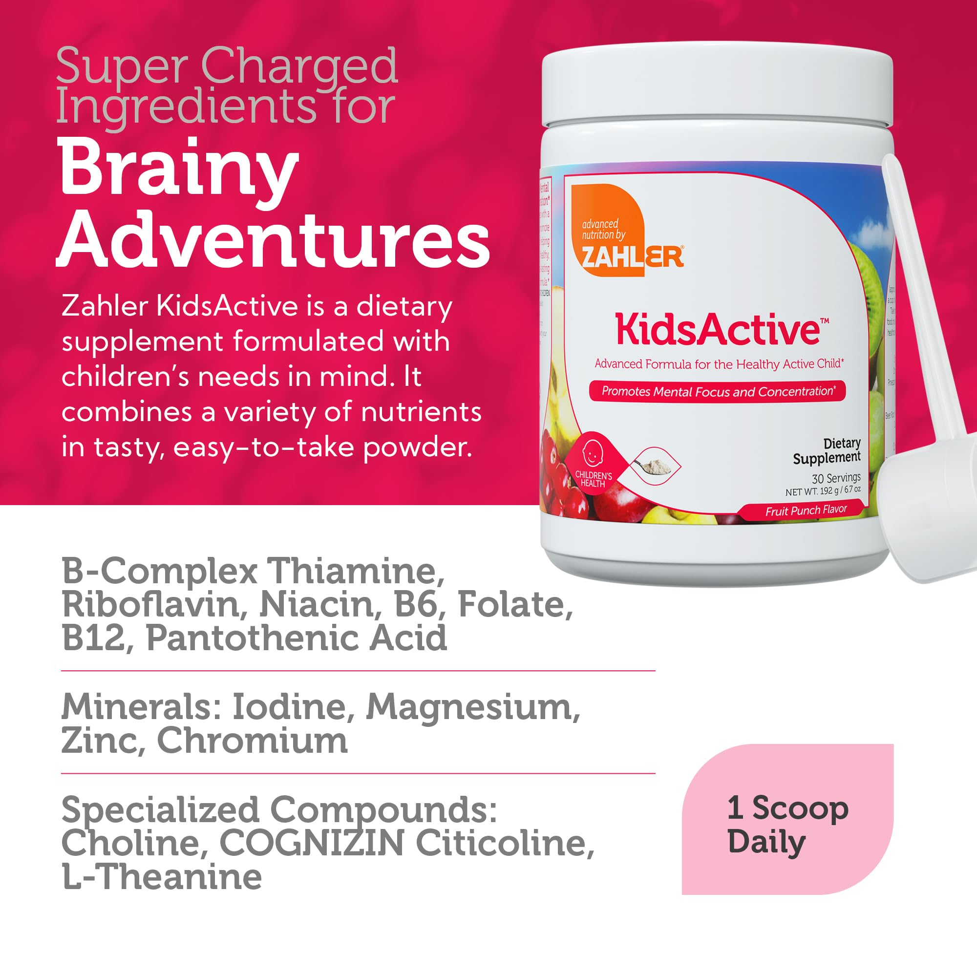 Étiquette certifiée kasher Zahler KidsActive.