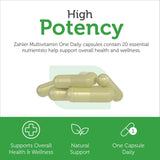 Zahler One Daily – ingrédients de qualité favorisant l’absorption optimale.