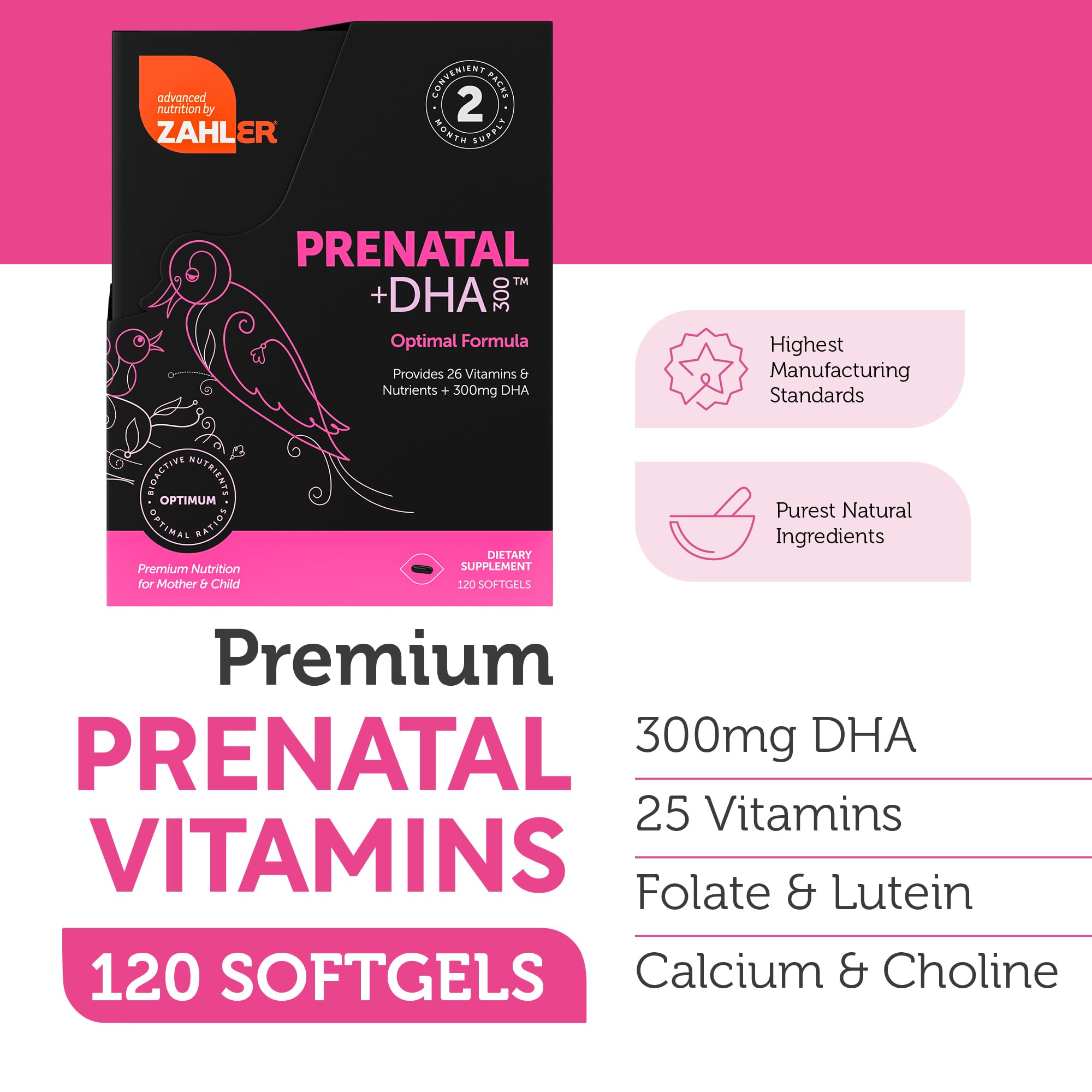 Capsules molles Zahler Prenatal, prise pratique au quotidien