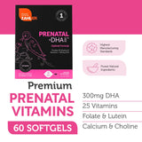 Zahler Prenatal: tableau des ingrédients clés et nutriments essentiels