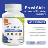 Zahler Prostaid+: lycopène, stérols et sapin de Norvège pour une formule complète.
