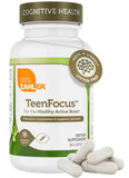 Zahler TeenFocus: bouteille et étiquette, pratique pour la concentration.