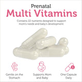 Zahler Total One Prenatal – digestion douce, capsules confortables à avaler.