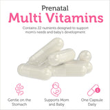 Zahler Total One Prenatal, emballage sûr et sans allergènes courants.