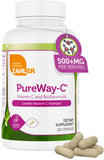 Zahler vitamine C 500 mg avec bioflavonoïdes — bouteille lumineuse pour soutien immunitaire potentiel.