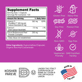 Zahler vitamine C 500 mg — formulation fabriquée aux États‑Unis et sans gluten.