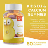 Zahler Yummy Enfants Calcium Gummies — gommes cerise, plaisir gustatif et routine nutritionnelle.