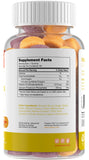 Zahler Yummy Enfants Calcium Gummies — gommes orange, goût agréable pour l'apport en calcium.