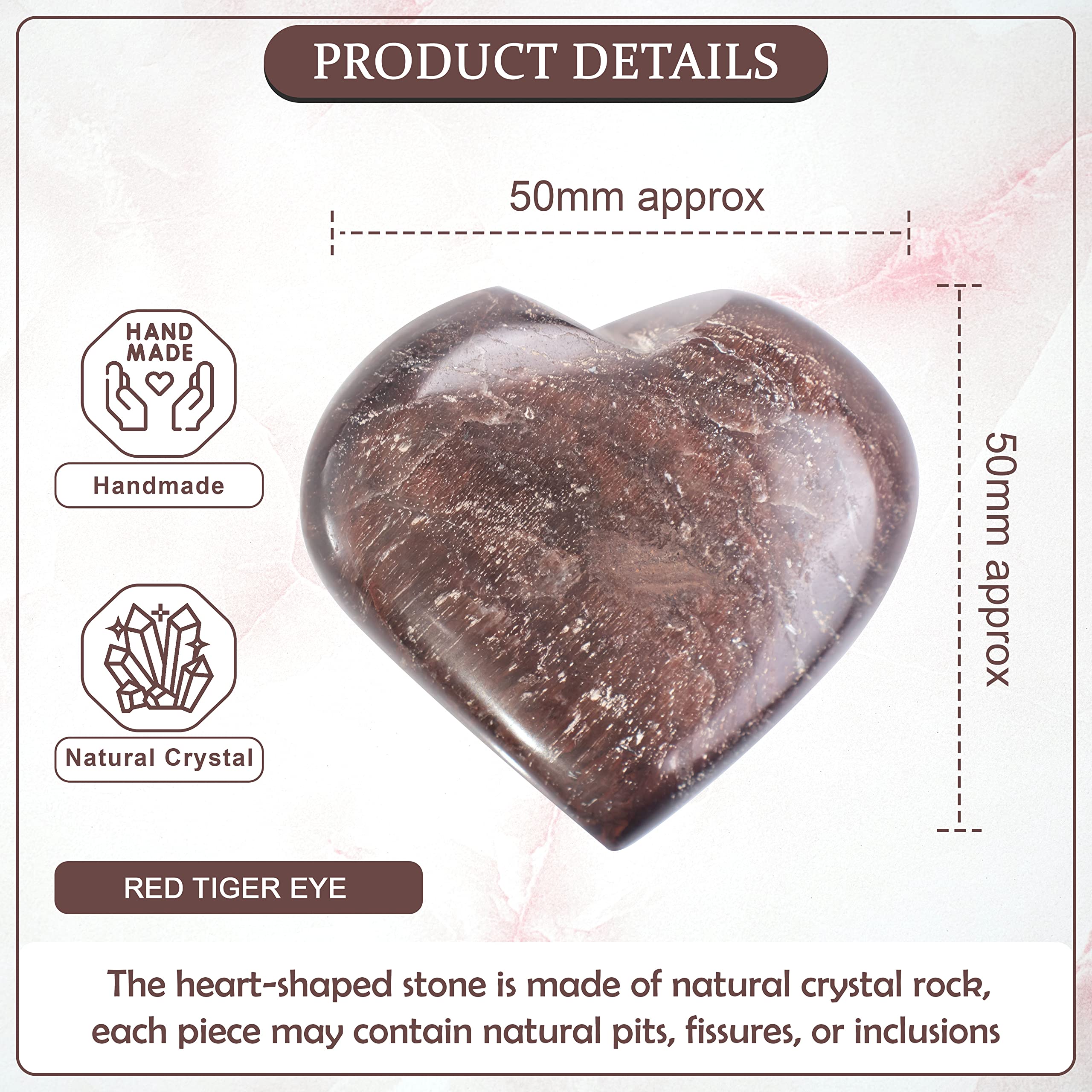 ZAICUS Main tenant le cœur cristal pour relaxation et concentration.