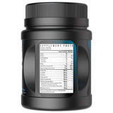 Zaigon HGH, poudre noire et bleue prête à être mélangée pour une boisson d'entraînement.