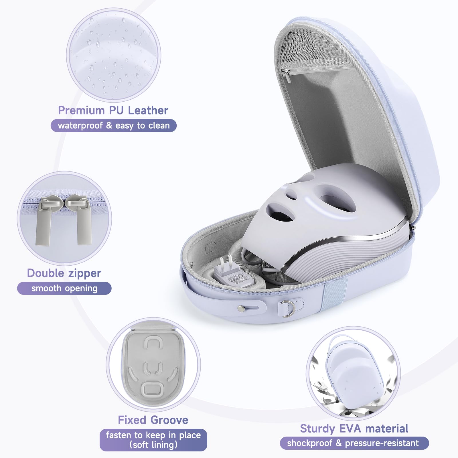 Disposition flexible des accessoires Zalirium pour une organisation nette.